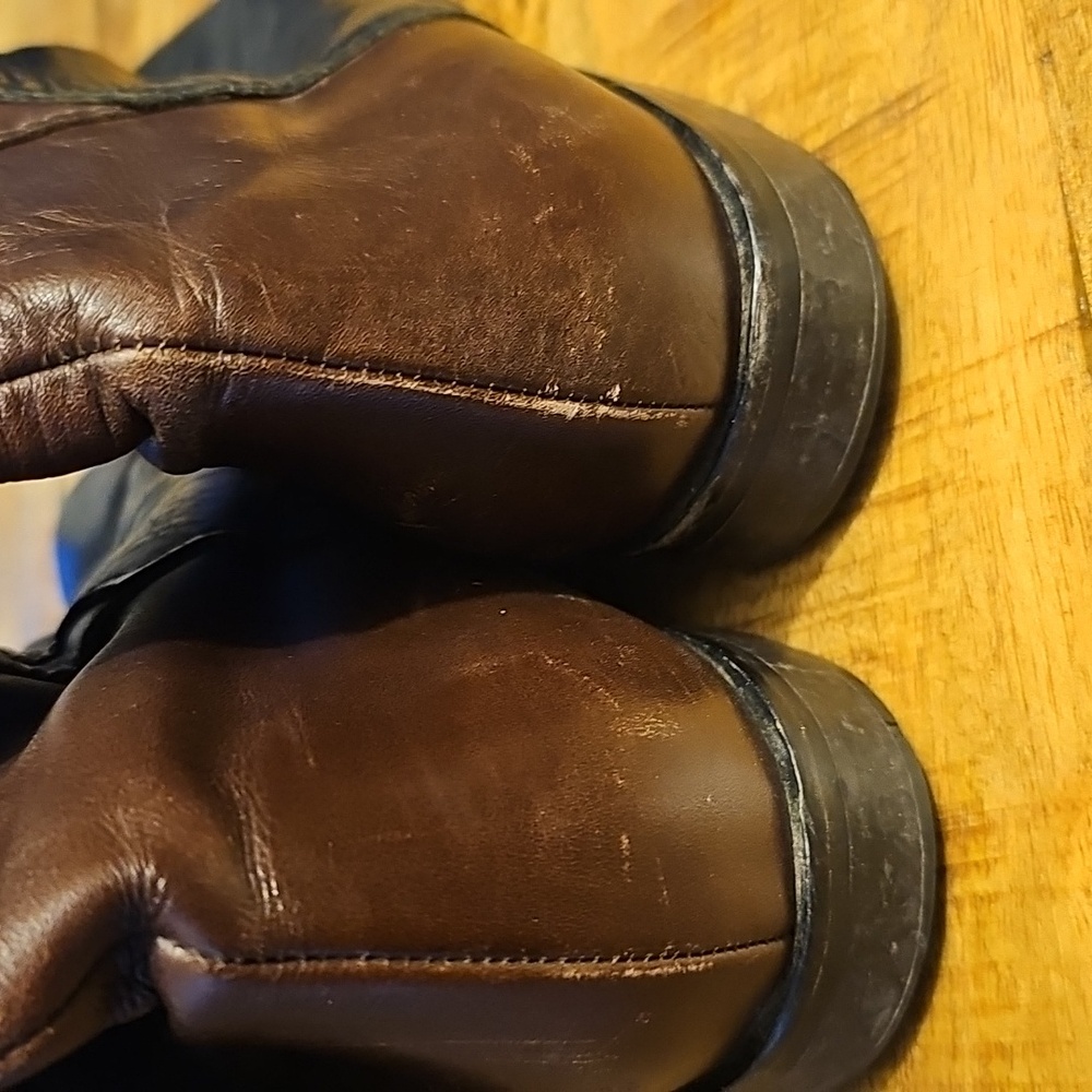 ANYI LU TAYLOR Made In Italy Black Crocodile/BRN CALF handmade in Italy size 39 - Picture 13 of 13